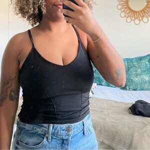 Free People Movement Good Karma Ruched Tank